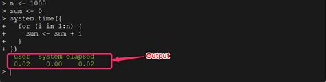 system time r|What are 'user' and 'system' times measuring in R system.time .